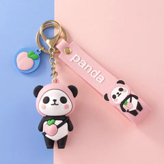 Kawaii Panda Keychain