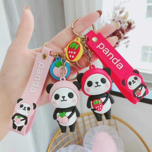 Kawaii Panda Keychain