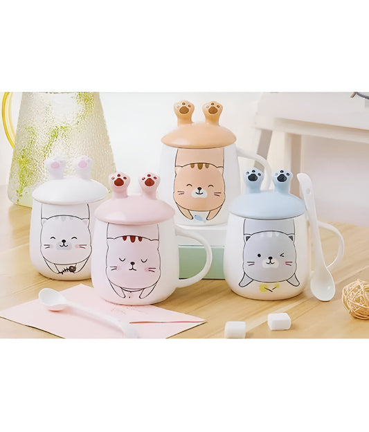Kawaii 3D Cat Paw Mug🐾