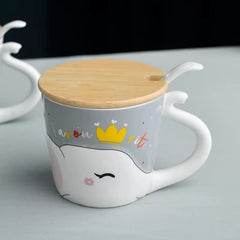 Kawaii 3D Elephant Mug