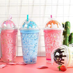 Kawaii Ice Cream Sipper