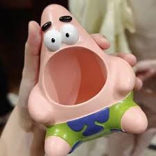 Kawaii Patrick Pen/Makeup Brush Holder