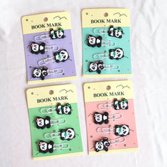 Paperclip Bookmarks – Set of 4 Cute Clips