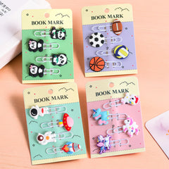 Paperclip Bookmarks – Set of 4 Cute Clips