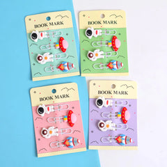 Paperclip Bookmarks – Set of 4 Cute Clips