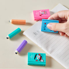 Book and Pencil Eraser