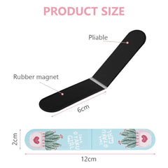 Cute Magnetic Cartoon Bookmarks Set for Kids