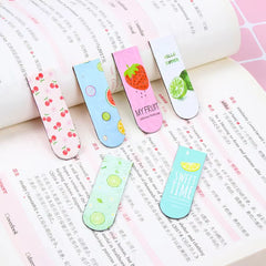 Cute Magnetic Cartoon Bookmarks Set for Kids