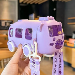 Kawaii Bus Shaped Bottle 500 ml