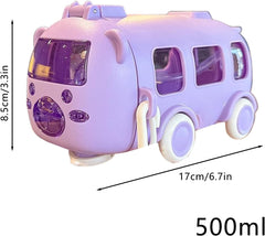 Kawaii Bus Shaped Bottle 500 ml