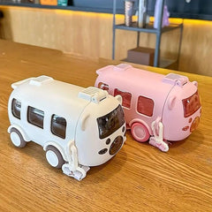Kawaii Bus Shaped Bottle 500 ml