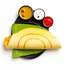 Cute 3D Miniature Dosa Fridge Magnet✨