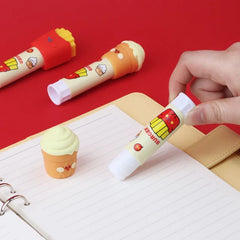 Kawaii Fast Food Glue Stick - Single Piece