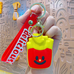 French Fries Keychain