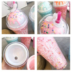 Kawaii Ice Cream Sipper