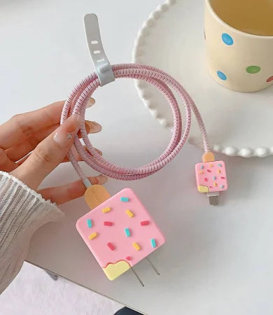 Ice cream iPhone Charger Cover