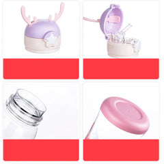 Cartoon Printed Sipper Water Bottle – 600ml