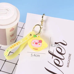 Kawaii 3D Lemon Keychain
