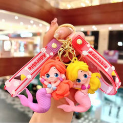 Kawaii Mermaid Keychain