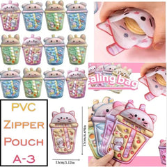 Milkshake Zip Lock Pouch (2 pcs)