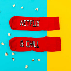 Netflix and Chill Socks