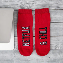 Netflix and Chill Socks