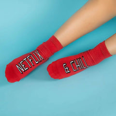 Netflix and Chill Socks