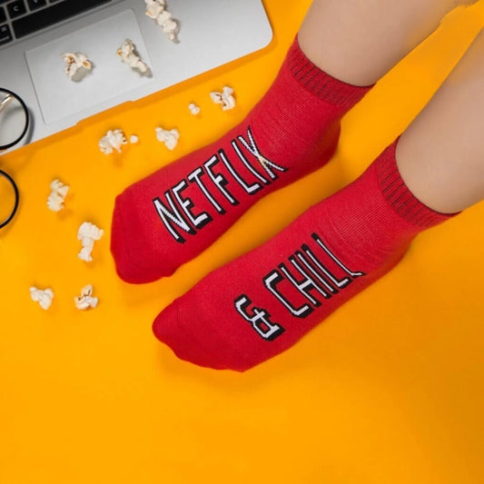 Netflix and Chill Socks