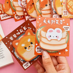 Cute Dessert Cake Donut Sticky Notes