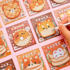 Cute Dessert Cake Donut Sticky Notes