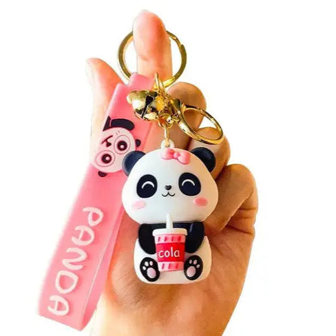 Cute Panda Keychain
