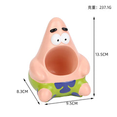 Kawaii Patrick Pen/Makeup Brush Holder