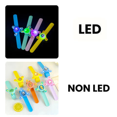Cartoon Design LED Light Wristband Spinner