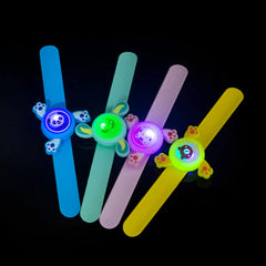 Cartoon Design LED Light Wristband Spinner