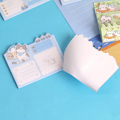 Kawaii Colorful Animal Sticky Notes