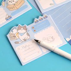 Kawaii Colorful Animal Sticky Notes