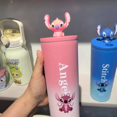 Kawaii Stitch & Angel Sipper