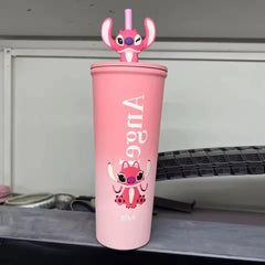 Kawaii Stitch & Angel Sipper