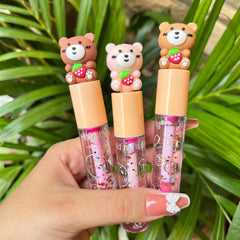 Kawaii teddy Bear Lip Gloss