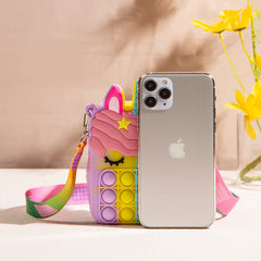 Unicorn Pop It Sling Bag