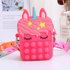 Unicorn Pop It Sling Bag