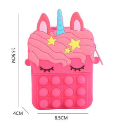 Unicorn Pop It Sling Bag