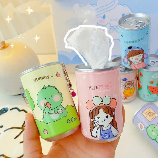 Cute Wet Wipes Canister (1 pc)