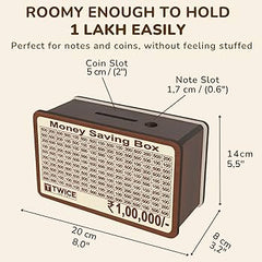 Money Savings Box Rs 1,00,000