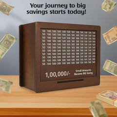 Money Savings Box Rs 1,00,000