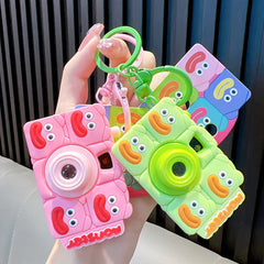Kawaii Monster Camera Keychain