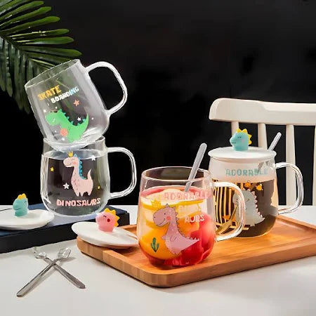 Kawaii Dino Ceramic Mug✨🦖