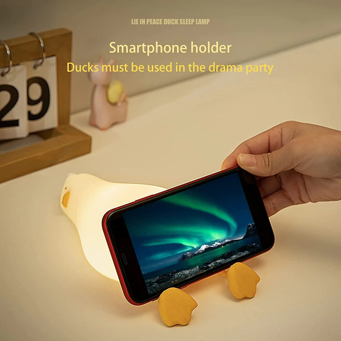 Squishy Silicon Lying Flat Duck✨🦆