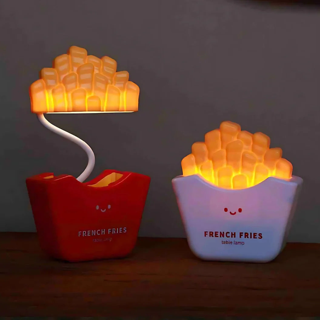 French Fries Night Lamp With Sharpener