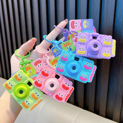 Kawaii Monster Camera Keychain